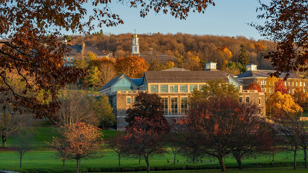 Colgate University in fall