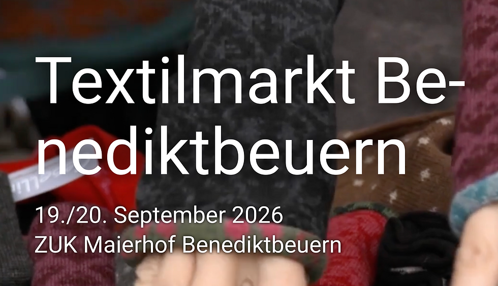 Textilmarkt Benediktbeuern