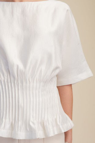 Thumbnail: Monroe Pleated Waist Top