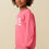 Thumbnail: Girls - Love Patched French Terry Sweatshirt