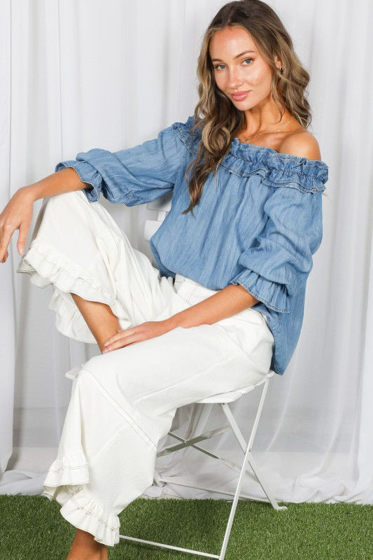 Thumbnail: Monte Carlo Bleu Top