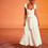 Thumbnail: Cotton Linen Blend Flutter Strap Corset Belted Maxi Dress