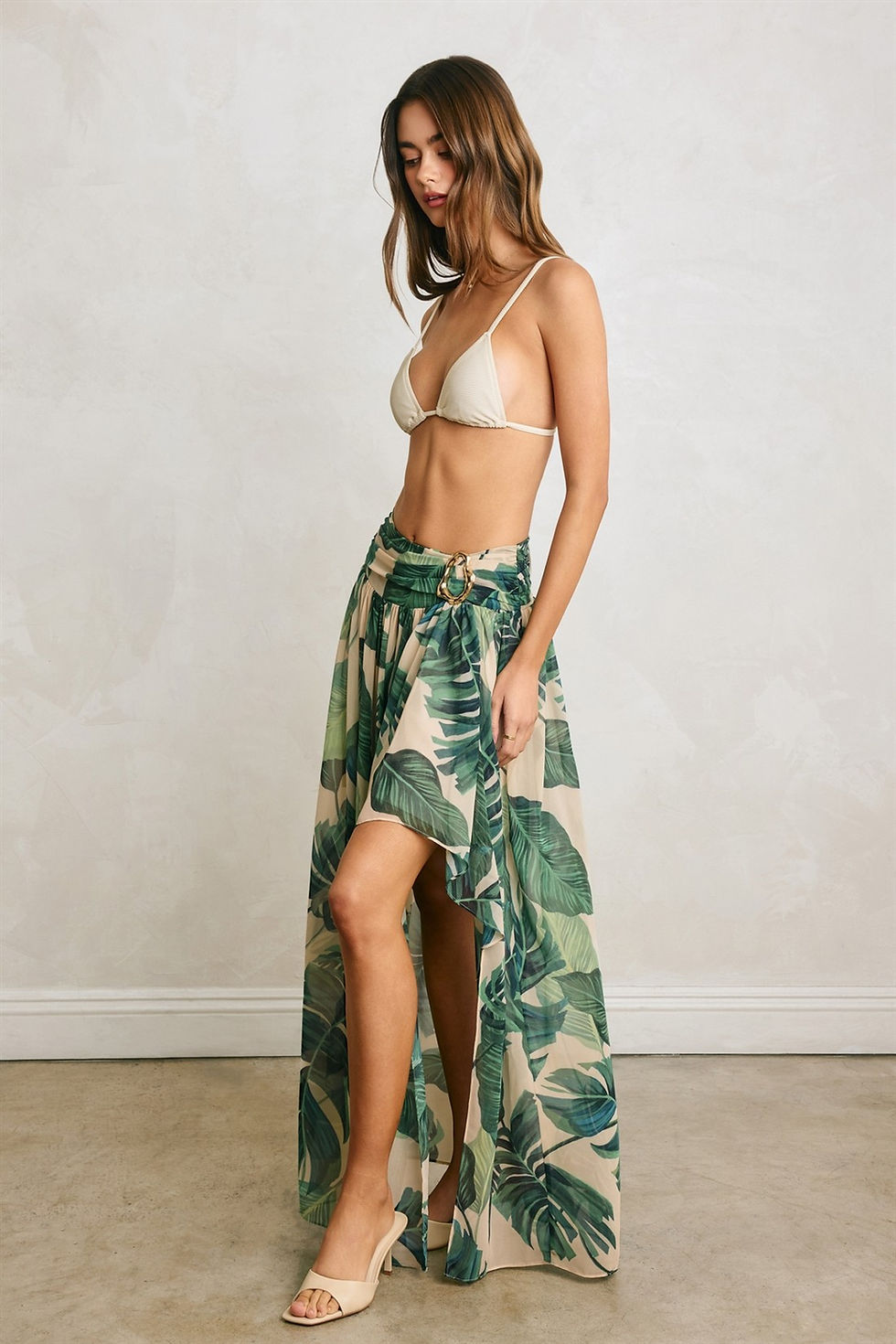 Thumbnail: Mauritius Buckle Maxi Skirt