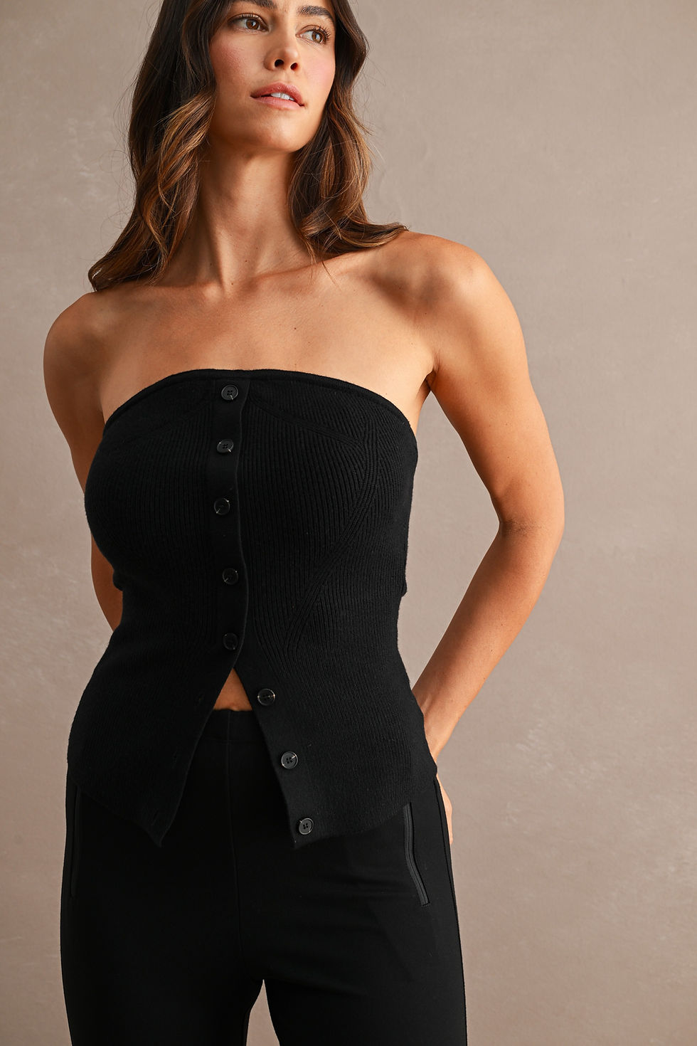 Thumbnail: Hudson Ribbed Tube Top