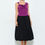 Thumbnail: Gold Accent Draped Cowl Neck Sleeveless Top - Grape