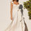 Thumbnail: Cotton Linen Blend Flutter Strap Corset Belted Maxi Dress