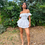Thumbnail: Mila Cotton Eyelet Romper