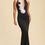 Thumbnail: Midnight Bloom Halter Gown