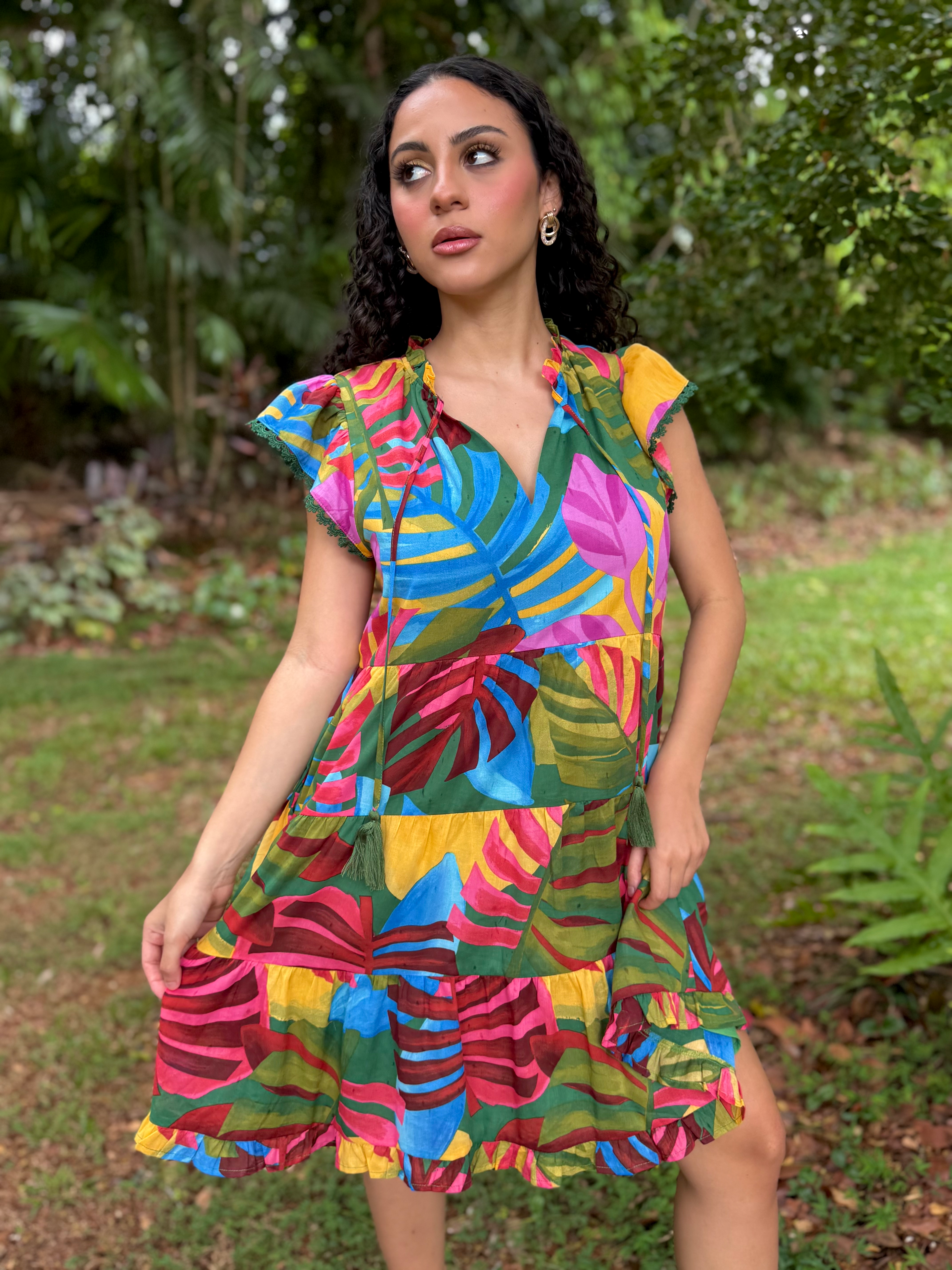 Sevina Fleur Mini Dress