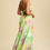 Thumbnail: Floral Halter Side Cut Out Tie Back Maxi Dress