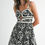 Thumbnail: Embroidered Cut Out A-Line Floral Dress