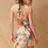 Thumbnail: Floral Print Bow Detail Skirt (Matching Top Available)