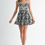Thumbnail: Embroidered Cut Out A-Line Floral Dress
