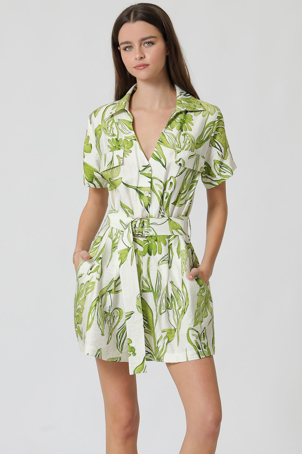 Thumbnail: Bali Escape Shirt Romper