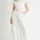 Thumbnail: Cotton Embroidered Detail Short Sleeve Jumpsuit - White
