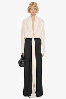 givenchy blouse with black pants