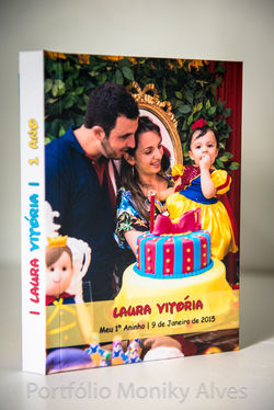Capa de DVD Encadernada Fotográfica