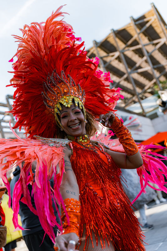 Danseuse brésilienne de l'association Swing loisirs animations