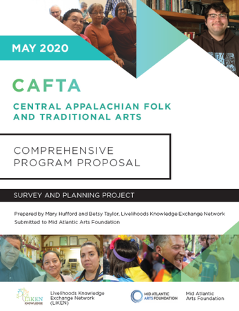Central Appalachian Folk & Traditional Arts: Comprehensive Plan