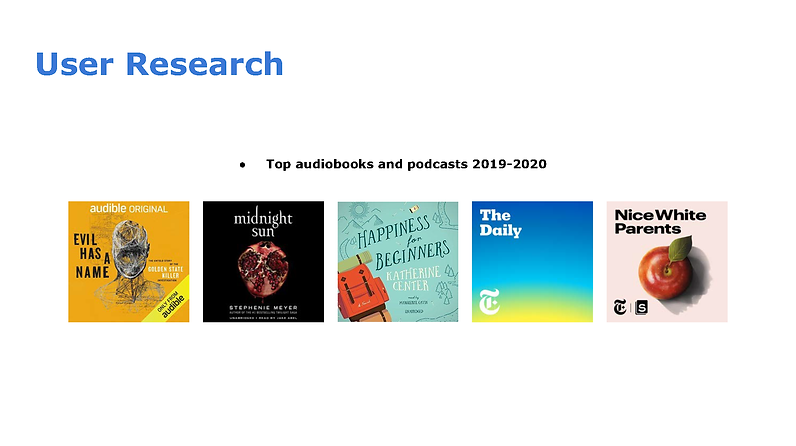 Evan's Case Study of Personalized Audiob