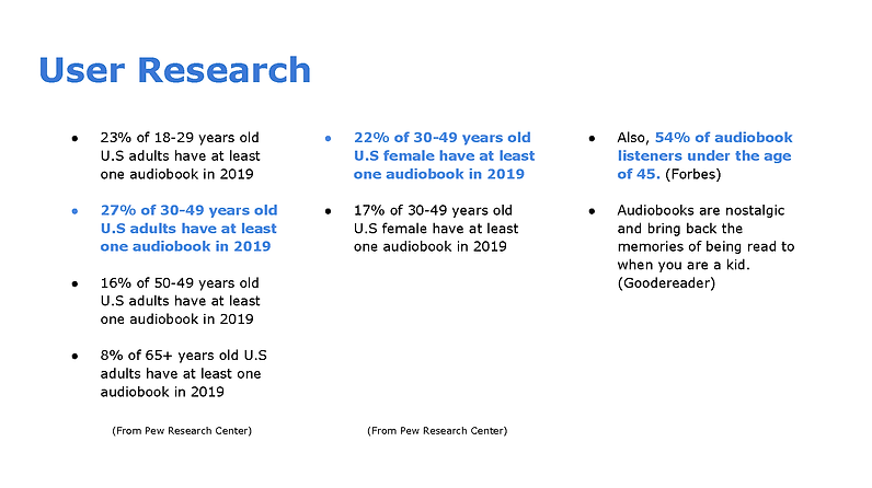 Evan's Case Study of Personalized Audiob