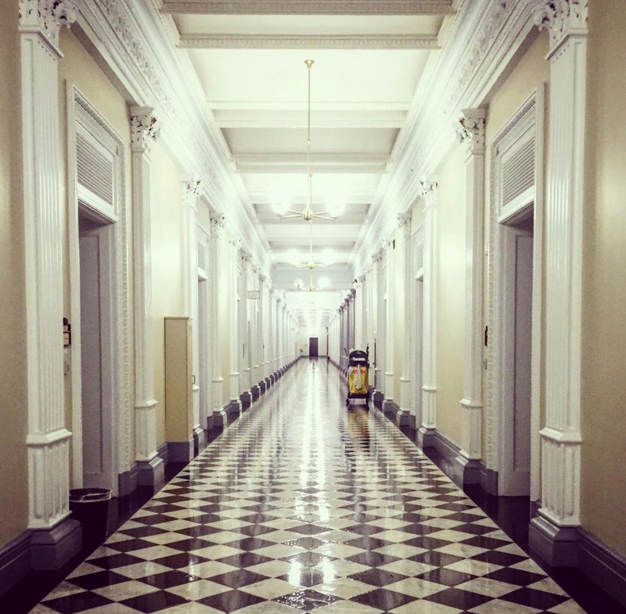 Eisenhower Executive Office Building Hallway