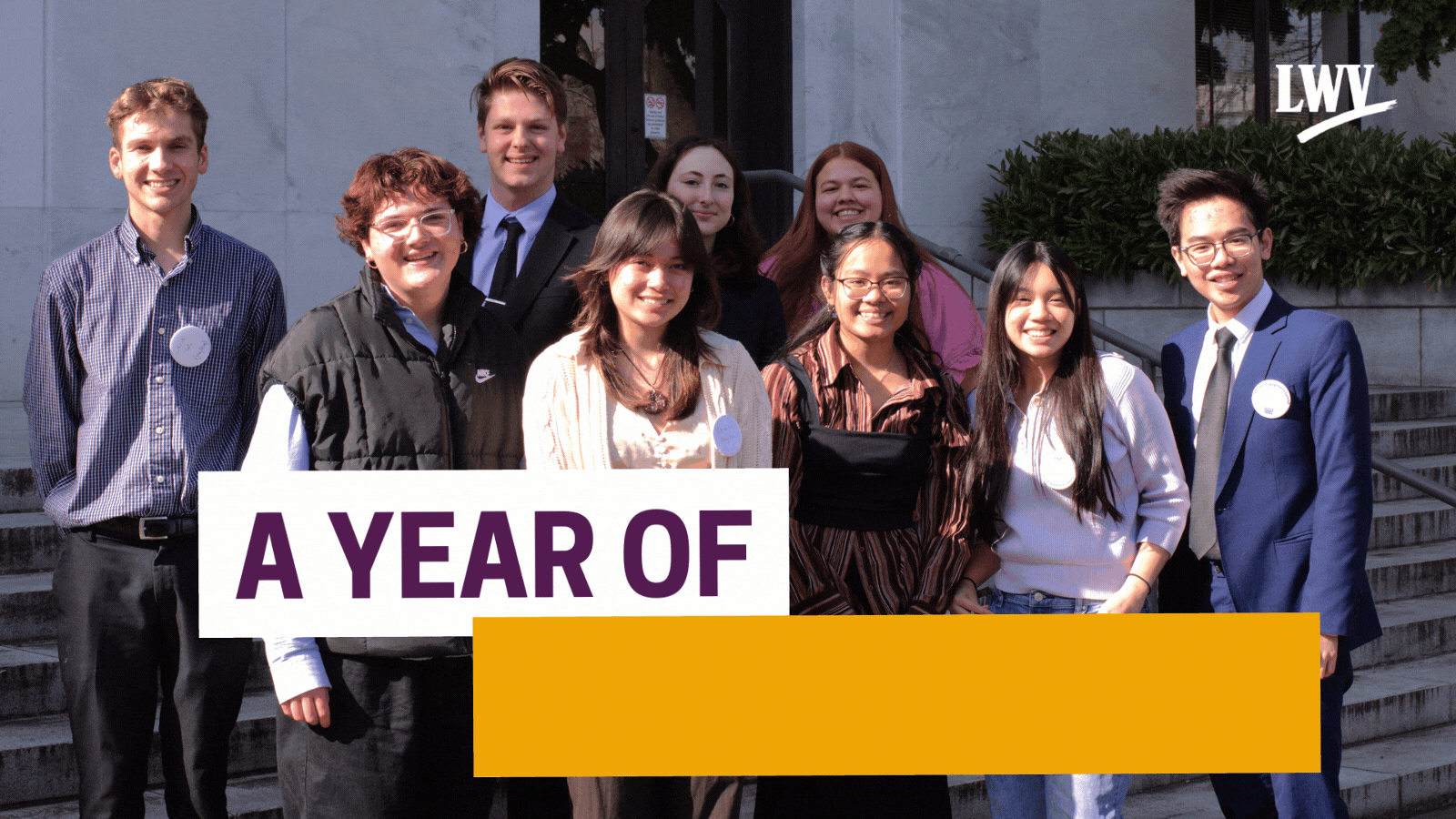 LWVOR Youth Council members hosted educational workshops, boosted Oregon Student Mock Election participation, and helped form the first-ever nationwide LWV Youth Council!