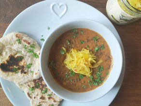RECIPE: Black dal with Not Your Nana's Piccalilli Kraut