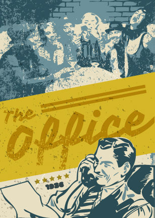 Vintage Office Poster