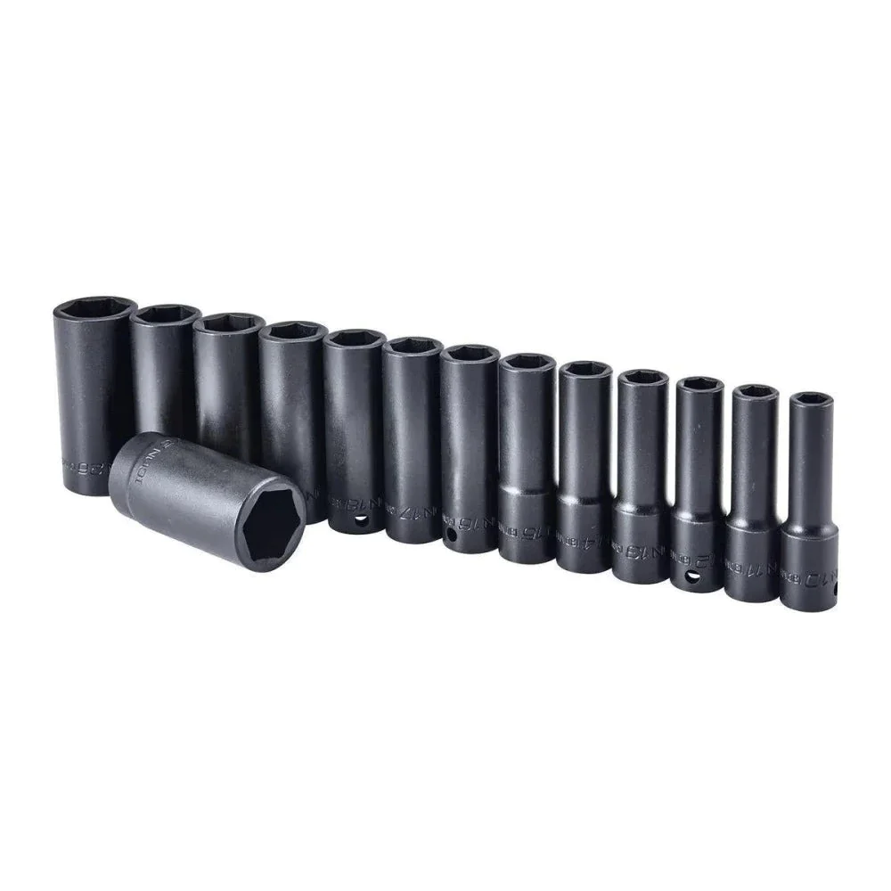 14-Piece 1/2 Inch Drive - Metric