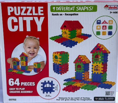 Puzzle city - 64 pjese