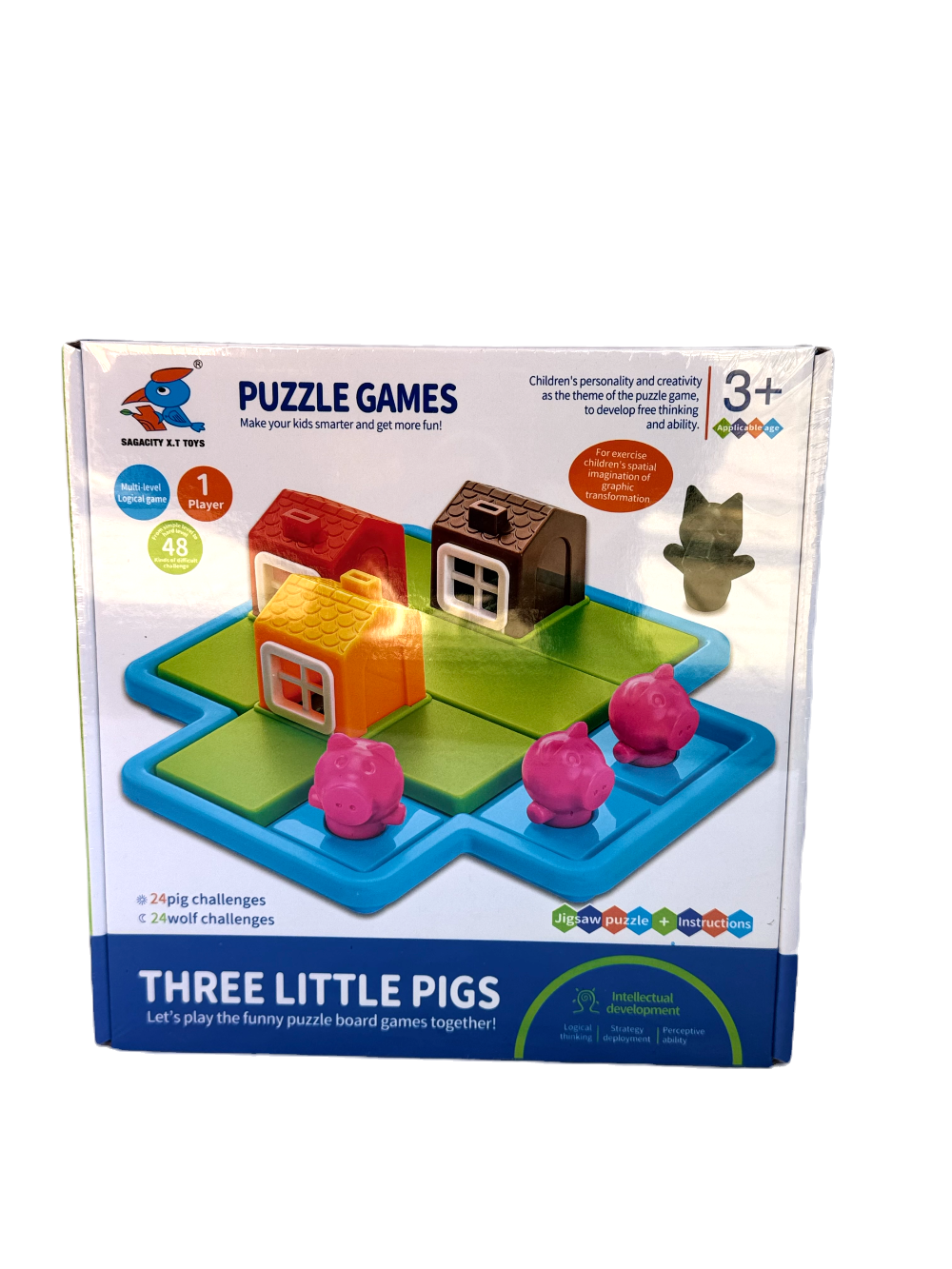 Puzzle - Three little pigs
