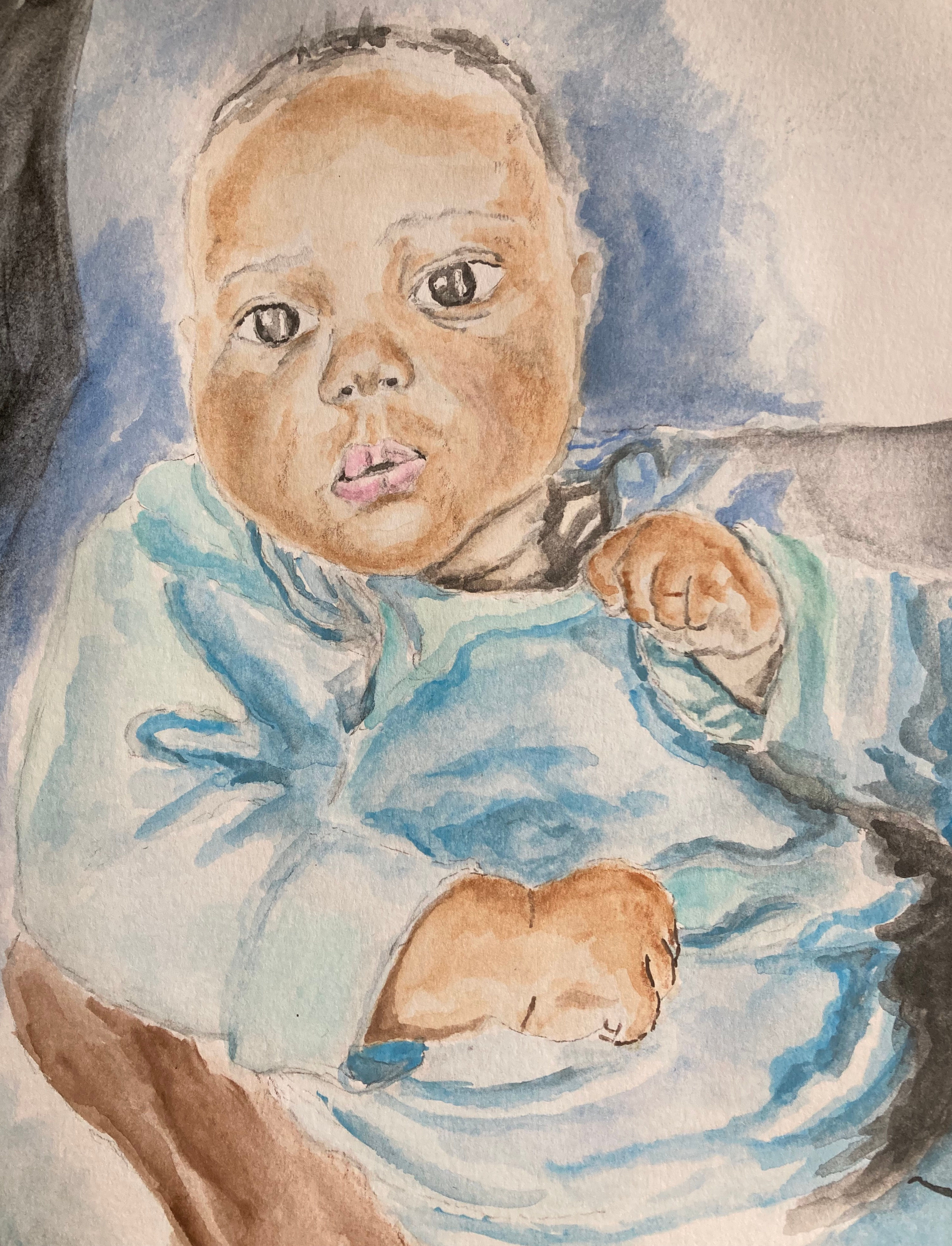 Little Brother (Greeting Card)