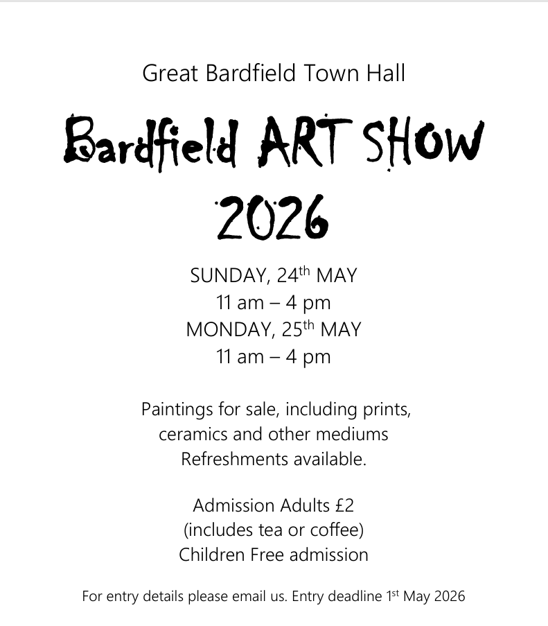 Bardfield and Coggeshall Art Shows