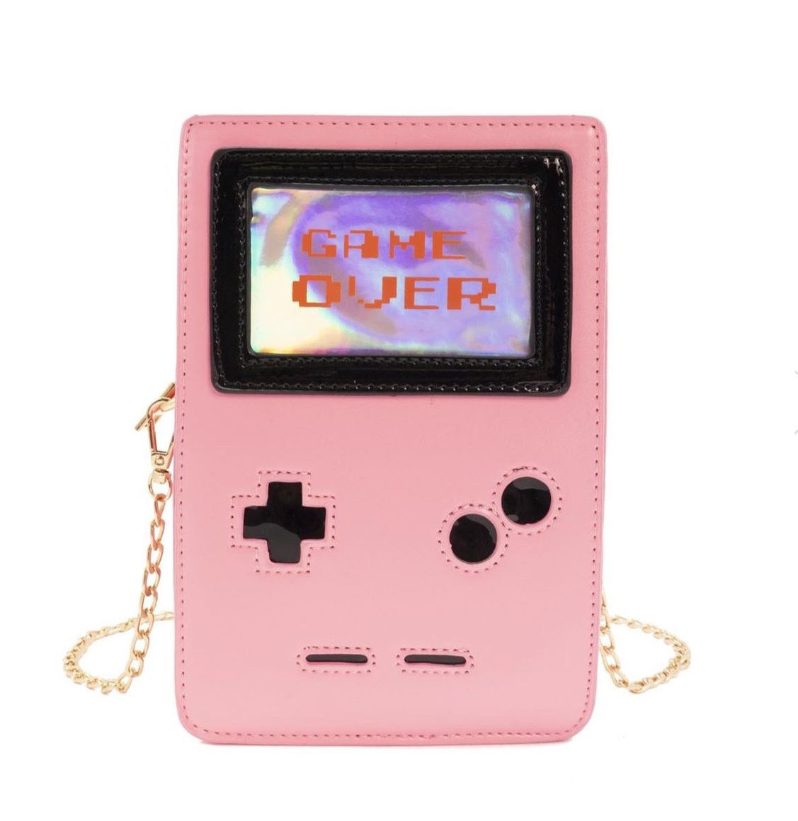 Retro 8-Bit Gamer Handbag PINK OR GREEN