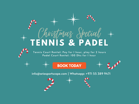 Christmas Deals at Aria Sportscape Academy This December