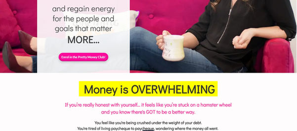 a website created by digital unicorn for a financial advisor