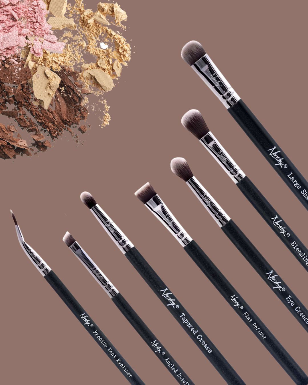 The Eye Brush Set (7 Makeup Brushes)