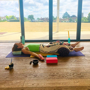 Louise Yellowlees Love toove Restorative yoga and yoga nidra classes in Saffron Walden