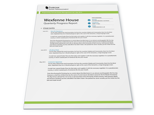 Fairoak Estate Management