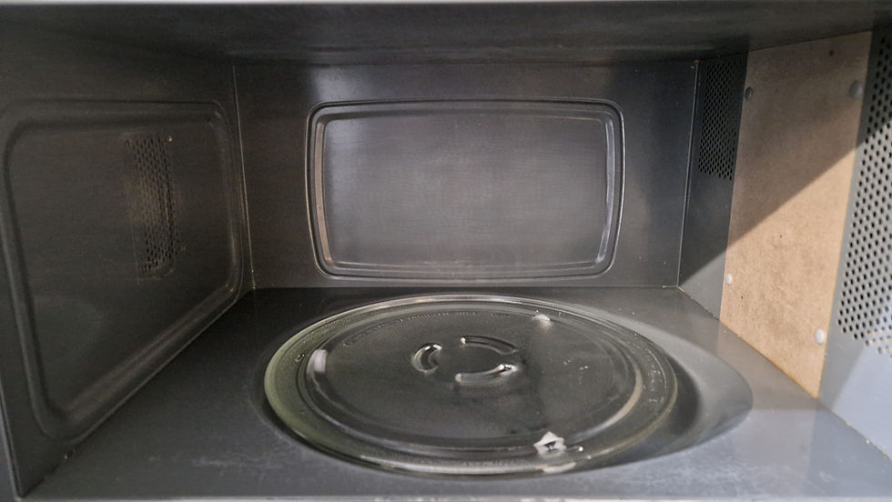Thumbnail: WHIRLPOOL USED STAINLESS STEEL BUILT-IN MICROWAVE