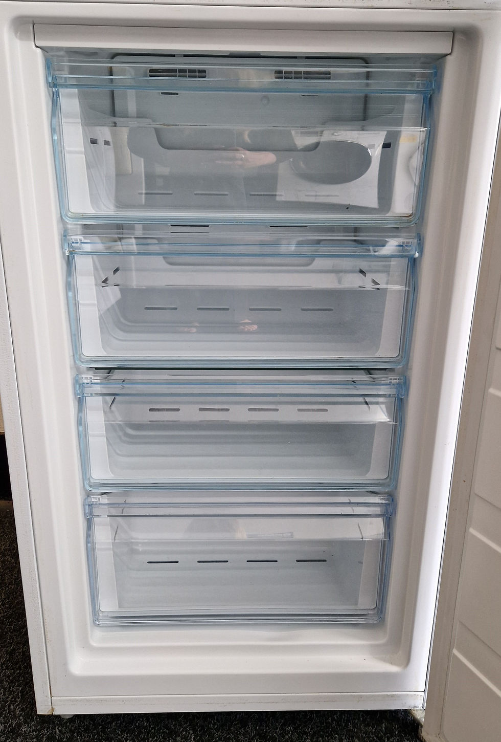 Thumbnail: NEW WORLD WHITE 50/50 FROST FREE FRIDGE FREEZER