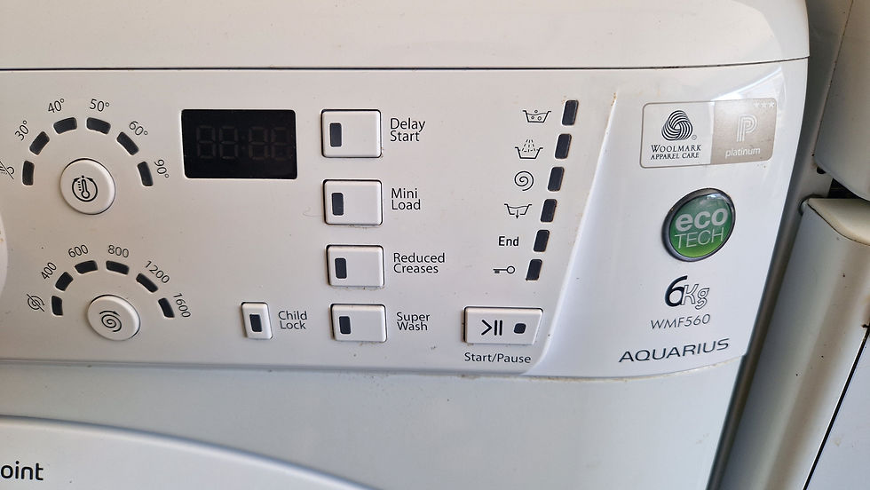 Thumbnail: HOTPOINT USED 6KG 1600RPM WASHING MACHINE