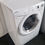 Thumbnail: HOOVER USED 8KG 1400 SPIN WASHING MACHINE