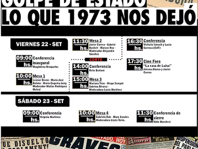 27º CONGRESO DE LA APHU. A medio siglo del golpe.Lo que 1973 nos dejó.