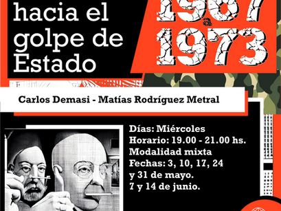 Curso: “El camino hacia el golpe de Estado, 1967-1973” Carlos Demasi Matías Rodríguez Metral