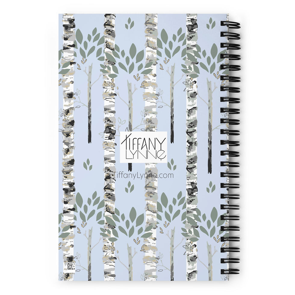 Thumbnail: Life's a Birch Spiral Notebook