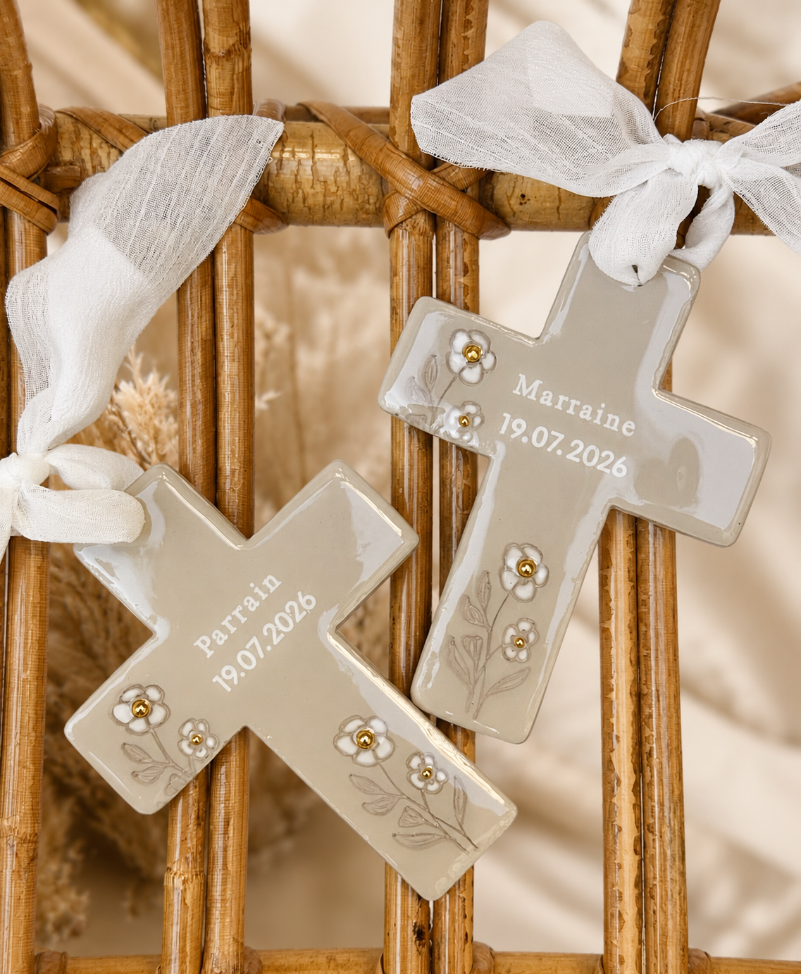 Croix murale personnalisable : Lucie