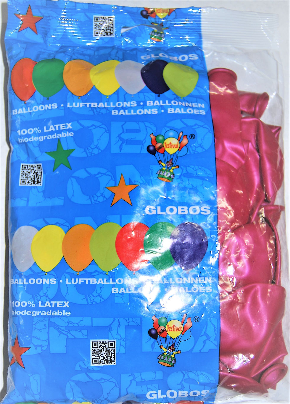 Globos 12T fucsia  50u