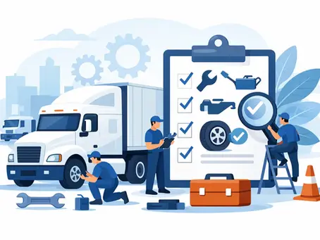 Truck Maintenance Checklist for Fleets